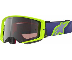 Alpinestars Supertech Vision Corp Gafas de motocross, morado/amarillo