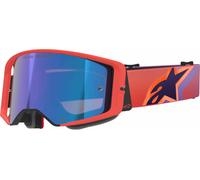 Alpinestars Supertech Vision Corp Gafas de motocross, rojo