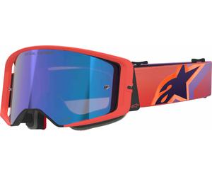 Alpinestars Supertech Vision Corp Gafas de motocross, rojo