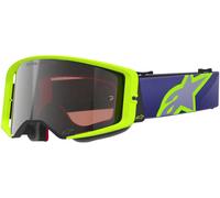 Alpinestars Supertech Vision Corp Gafas de motocross, lila-amarillo para Hombres