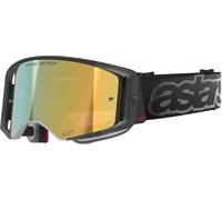 Alpinestars Supertech Vision Vista Gafas de motocross, negro/dorado