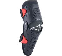 Alpinestars SX-1 Protector de rodilla juvenil, negro/rojo, Talla S/M