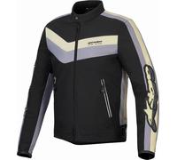 Alpinestars T-Dyno Wr Chaqueta Textil Moto, negro-gris, tamaño L para Hombres