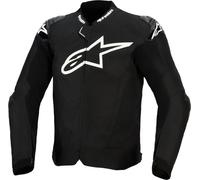 Alpinestars T-GP Air Chaqueta textil de motocicleta perforada, negro, Talla 3XL