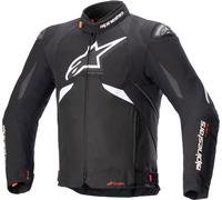 Alpinestars T-GP R V3 Drystar chaqueta textil impermeable para motocicletas, negro-blanco, tamaño S para Hombres
