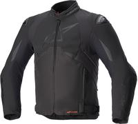 Alpinestars T-GP R V3 Drystar chaqueta textil impermeable para motocicletas, negro, Talla S