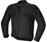 Alpinestars T-Jaws V4 Chaqueta textil de moto impermeable, negro, tamaño XL para Hombres