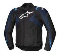 Alpinestars T-Jaws V4 impermeabile Giacca tessile moto, nero/blu, S