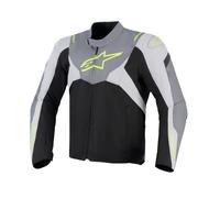 Alpinestars T-Jaws V4 WP Chaqueta Negro, Gris Hielo, Gris Oscuro