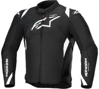 Alpinestars T-SP 1 V2 Chaqueta Textil Moto Impermeable, Negro/Rojo, 2XL