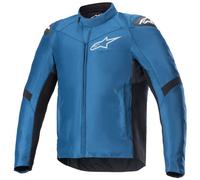 Alpinestars T-SP5 Rideknit Camo Chaqueta textil de motocicleta, azul, tamaño S