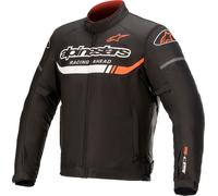 Alpinestars T-SP S Ignition, chaqueta textil impermeable XL male Negro/Blanco/Rojo Neón