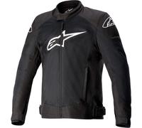 Alpinestars T-SP X Superair Chaqueta textil para motocicleta, negro-blanco, tamaño 3XL para Hombres