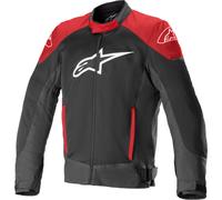 Alpinestars T-SP X Superair Chaqueta textil para motocicleta, negro/rojo, Talla S