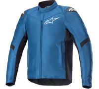 Alpinestars T-SP5 Rideknit Camo Chaqueta textil de motocicleta, azul, tamaño S para Hombres