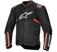Alpinestars T-Sps Air V2 Chaqueta textil de motocicleta, negro-rojo, tamaño XL para Hombres