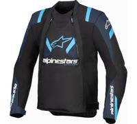 Alpinestars Chaqueta textil de moto T-Stunt Air negro-azul M para hombres
