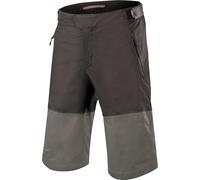 Alpinestars Tahoe Pantalones cortos para bicicletas, negro-gris, tamaño 36 para Hombres