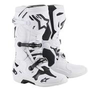 Alpinestars Tech-10 Botas de Motocross, blanco, tamaño 48 para Hombres