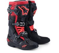 Alpinestars Tech 10 Botas de motocross 2026, negro/rojo, Talla 10
