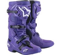 Alpinestars Tech 10 Botas de Motocross, morado, Talla 11 (45,5)