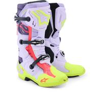 ALPINESTARS Botas Tech 10 Supervented Purple / Yellow Fluo / Diva Pink 10
