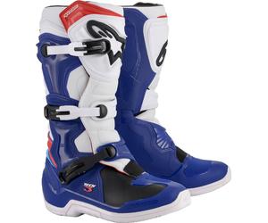 Alpinestars Tech 3, botas 11 US male Azul/Blanco/Rojo