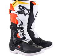 Alpinestars Tech 3, botas 5 US male Negro/Blanco/Rojo Neón/Amarillo