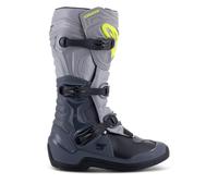 Alpinestars Tech 3 Botas de Motocross (Gris Claro Oscuro, Talla 11 (45,5), Calzado Hombre, 45.5 EU