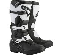 Alpinestars Tech 3 Botas de Motocross, Negro/Blanco, Talla 12 (47)