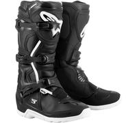 Alpinestars Tech 3 Enduro, botas de agua 10 US male Negro/Blanco