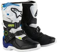 Alpinestars Tech 3S, botas niños 11 US male Blanco/Negro/Azul