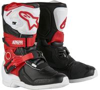 ALPINESTARS Botas Tech 3S Kids White / Black / Bright Red 2024 12 (EU 30.5)