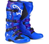 Alpinestars Tech 7 Botas de motocross, azul, tamaño 52 para Hombres
