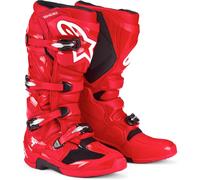 Alpinestars Tech 7 Botas de motocross, rojo, Talla 10 (44,5)