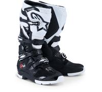 Alpinestars Tech 7 Enduro 2026 Botas de motocross, Negro/Blanco, Talla 14