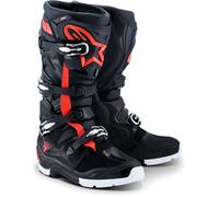 Alpinestars Tech 7 Enduro Drystar, botas de agua 15 US male Negro/Rojo Neón/Blanco