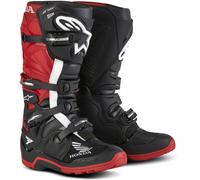 Alpinestars Tech 7 Enduro Drystar Honda, botas de agua 9 US male Negro/Rojo Claro