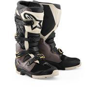 Alpinestars Tech 7 Enduro Drystar WP Botas de motocross, negro/gris, Talla 12