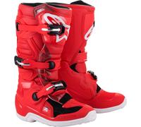 Alpinestars Tech 7S Botas juveniles de motocross, rojo, tamaño 35 36