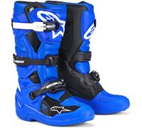 Alpinestars Tech 7S, botas juventud 5 US male Azul/Negro/Blanco