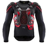 Alpinestars Tech-Air Off-Road Camisa protectora de airbag, negro-rojo, tamaño 2XL