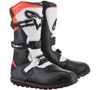 Alpinestars Tech-T Botas de moto, Negro/Blanco/Rojo, Talla 9 (43)