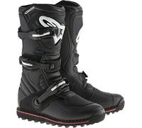 Alpinestars Tech T Botas para hombre (Negro/Rojo, Talla 9)