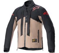 Alpinestars Techdura Chaqueta de motocross, negro/marrón, Talla XL