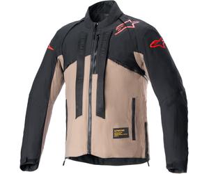 Alpinestars Techdura Chaqueta de motocross, negro-marrón, tamaño 3XL para Hombres