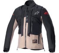 Alpinestars Techdura, chaqueta textil impermeable XL male Negro/Marrón