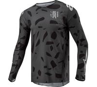 Alpinestars Techstar Graphite Maillot de motocross, multicolor, tamaño L