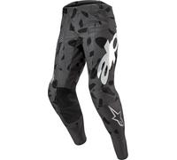 Alpinestars Techstar Graphite Pantalones de motocross, negro, tamaño 38