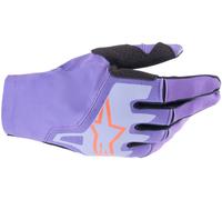 Alpinestars Techstar Guantes de motocross, lila, tamaño S para Hombres
